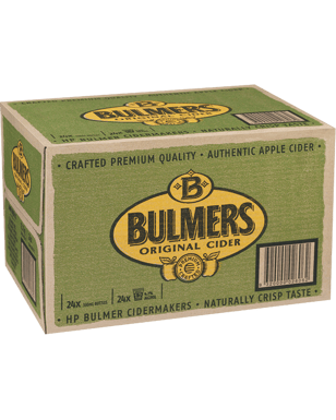 Bulmers Original Cider Bottles 330ml  24 Case