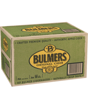 Bulmers Original Cider Bottles 330ml  24 Case