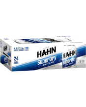 Hahn Super Dry Lager Cans 375ml  Can