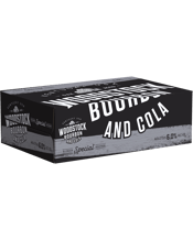 Woodstock Bourbon & Cola 6% Cans 375ml  24 Case