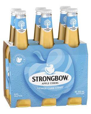 Lower Carb Cider Bottles 355mL