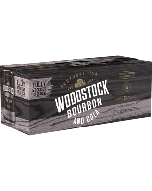 Bourbon & Cola 6% 10 Pack Cans 375mL