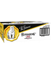 Bundaberg Rum & Zero Sugar Cola Cans 375ml  24 Case