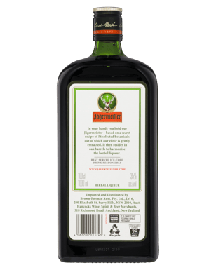 Jagermeister Liqueurs 1l  Bottle