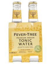 Fever Tree Indian Tonic Water 4 Pack 200ml  Pack