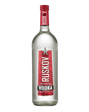 Ruskov Vodka 1l  Bottle