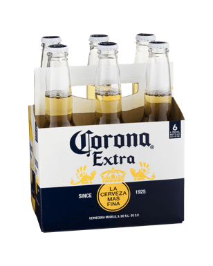 Corona Extra Beer Bottles 355ml  6 Pack