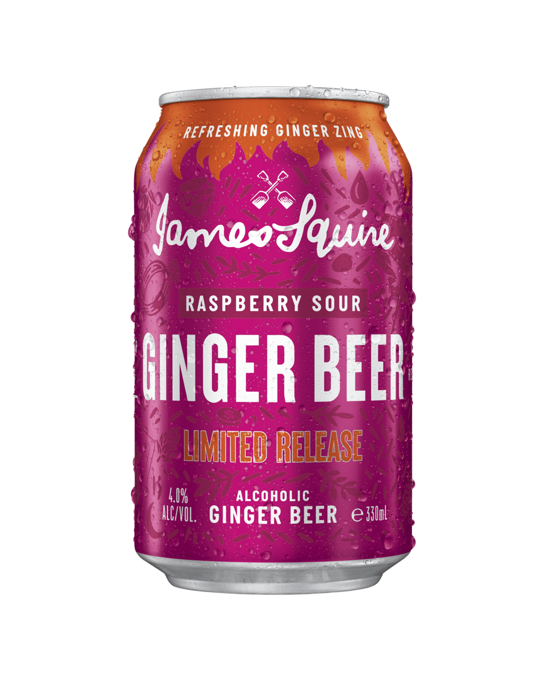 Buy James Squire Lower Sugar Ginger Beer Cans 330ml online with (sameday FREE delivery*) in