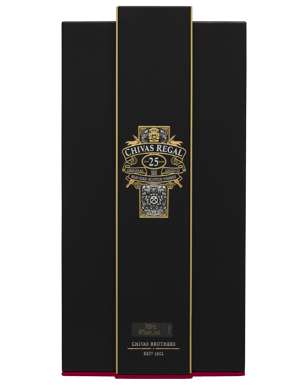 Chivas Regal 25 Year Old Blended Scotch Whisky 700ml  Bottle
