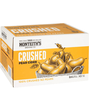 Monteith's Crushed Pear Cider 330ml  Bottle