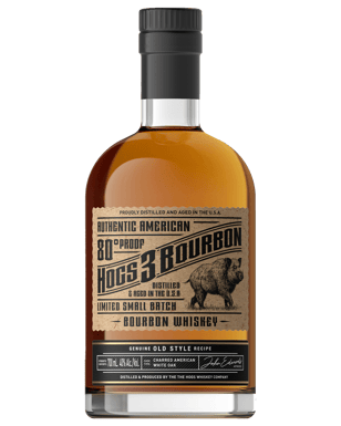 Hogs 3 Kentucky Straight Bourbon Whiskey 700ml  Bottle