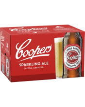 Coopers Sparkling Ale Bottles 375ml  24 Case