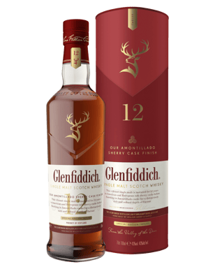Glenfiddich 12yo Sherry Cask Finish Single Malt Scotch Whisky   Bottle