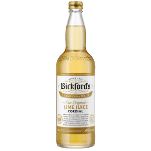 Bickford's Lime Juice Cordial 750ml  Bottle