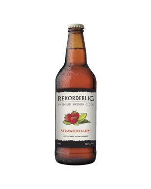 Rekorderlig Premium Strawberry & Lime Cider 500ml  Bottle
