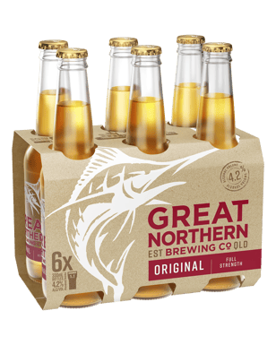 Download Buy Great Northern Brewing Company Original Lager Bottles 330ml Online Today Bws PSD Mockup Templates