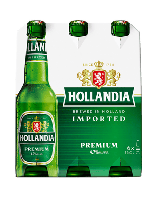 Hollandia Lager 330ml  6 Pack