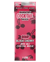 Mandatory Spirit Co. Sour Black Cherry Cocktail Mixer 1l  Each