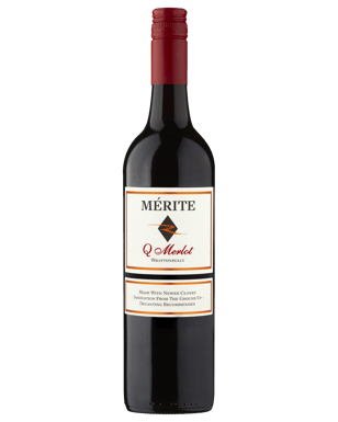 Merite Wines Q Merlot  Bottle