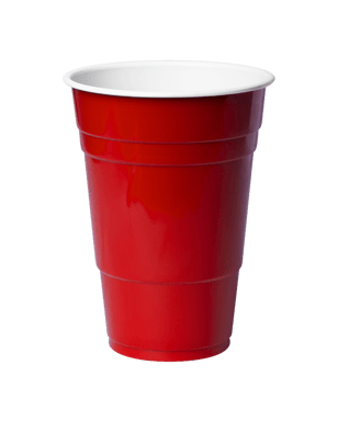 Redds Red Beer Cups 25 Pack  Pack