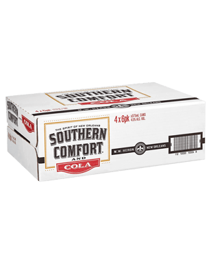 Southern Comfort & Cola Cans 375ml  24 Case