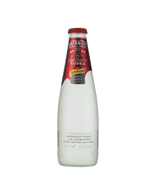 Smirnoff Classic Mix Lime & Soda 275ml  Bottle