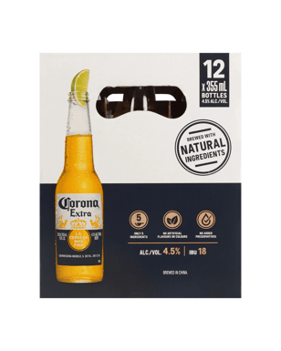 Corona Extra Bottles 12x355ml  Case