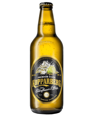 Kopparberg Elderflower & Lime Cider 500ml  Bottle