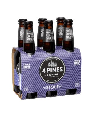 4 Pines Nitro Stout Bottles 330ml  Bottle