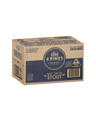 4 Pines Nitro Stout Bottles 330ml  Bottle