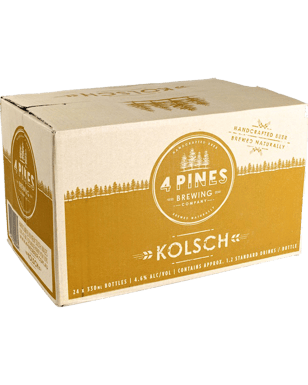 4 Pines Draught Bottles 330ml  Bottle