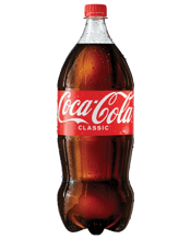 Coca-cola Classic Soft Drink Bottle 2l  Bottle