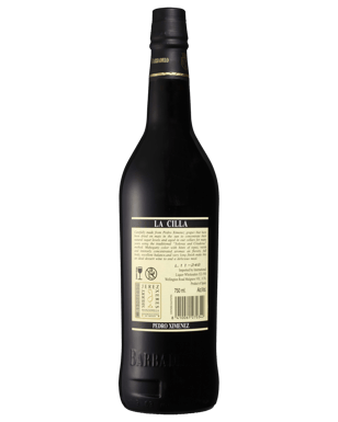 Barbadillo La Cilla Pedro Ximenez  Bottle