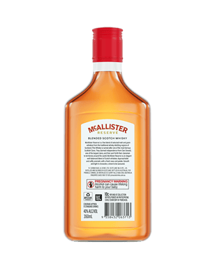 Mcallister Reserve Scotch Whisky 350ml  Bottle