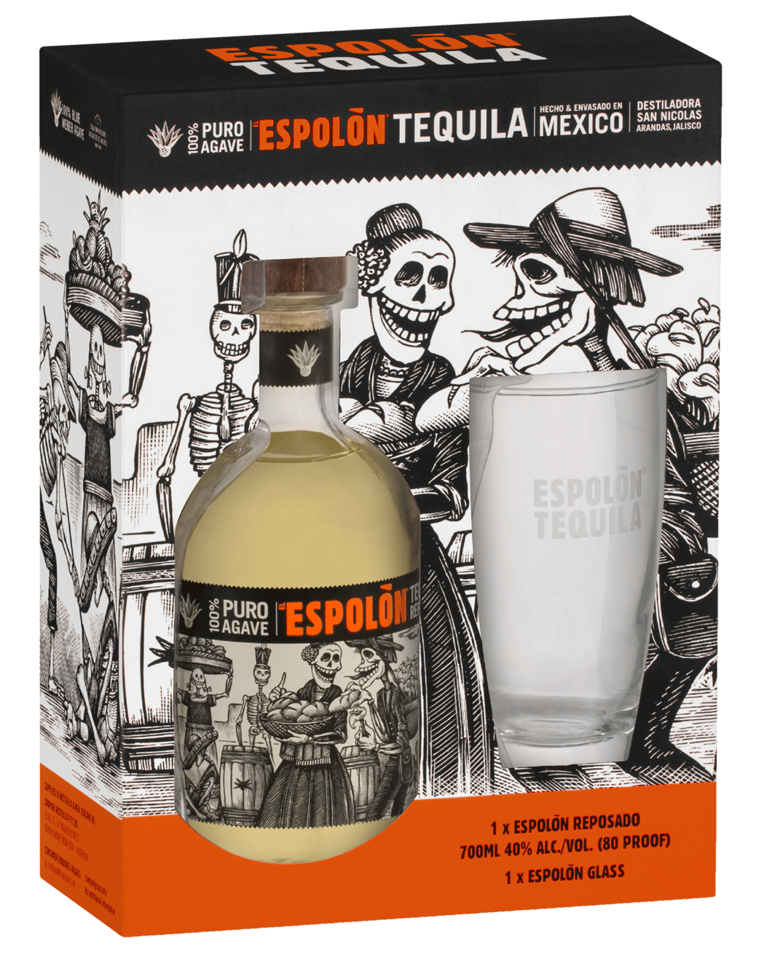 Espolon Reposado 700mL Giftpack