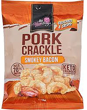 Mr Hamfreys Pork Crackle Smokey Bacon 75g  Each
