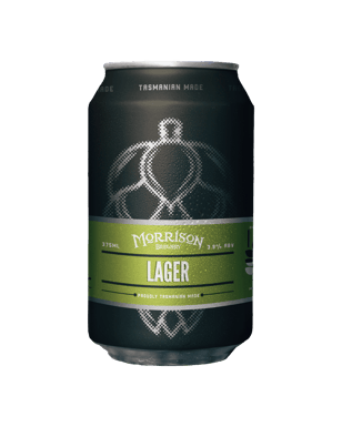 Morrison Brewery Lager Can 375ml  Can