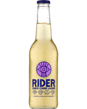 Rider Zero Carb 4% Lager Bottles 330ml  Bottle