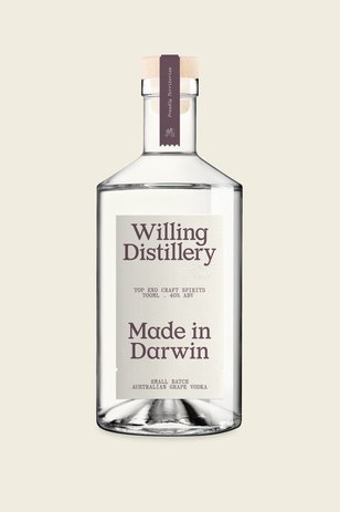 Willing Distillery Australian Grape Vodka 700ml  Bottle