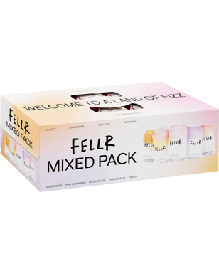 Fellr Fellr Seltzer Mixed Pack Cans 10x330ml  Pack