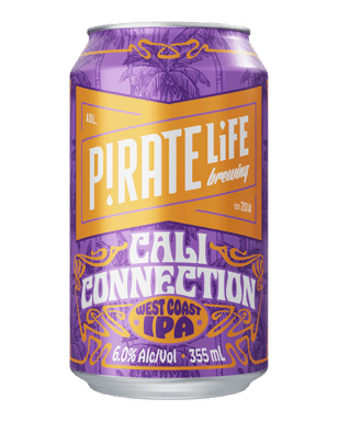 Pirate Life Cali Connection West Coast Ipa Cans 355ml  Can