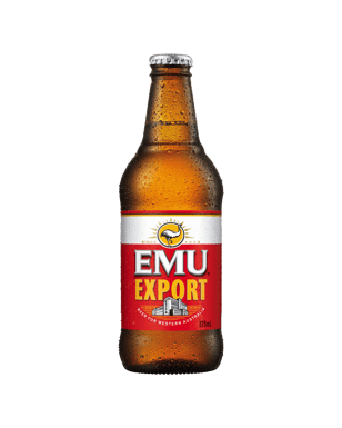 Emu Export Bottles 375ml  Bottle