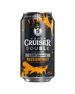 Buy Cruiser Double Passionfruit Can 375ml online with (same