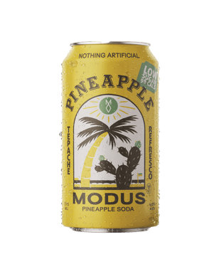 Modus Pineapple Soda Cans 375ml  Can