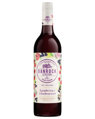 Banrock Station Fruit Fusion Red With Raspberry & Blackcurrant  Bottle