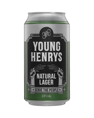Young Henrys Natural Lager Cans 375ml  Can