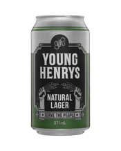 Young Henrys Natural Lager Cans 375ml  Can