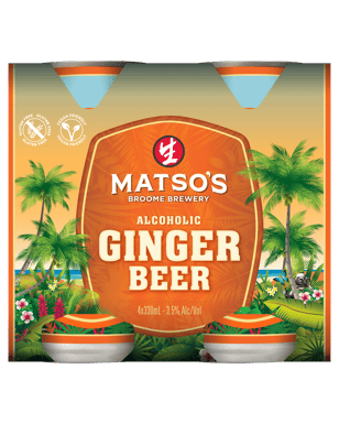 Matso's Ginger Beer Cans 330ml  Can