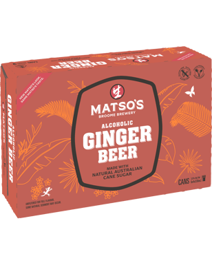 Matso's Ginger Beer Cans 330ml  Can