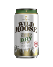 Wild Moose Canadian Whisky Dry & Lime Cans 375ml  Can